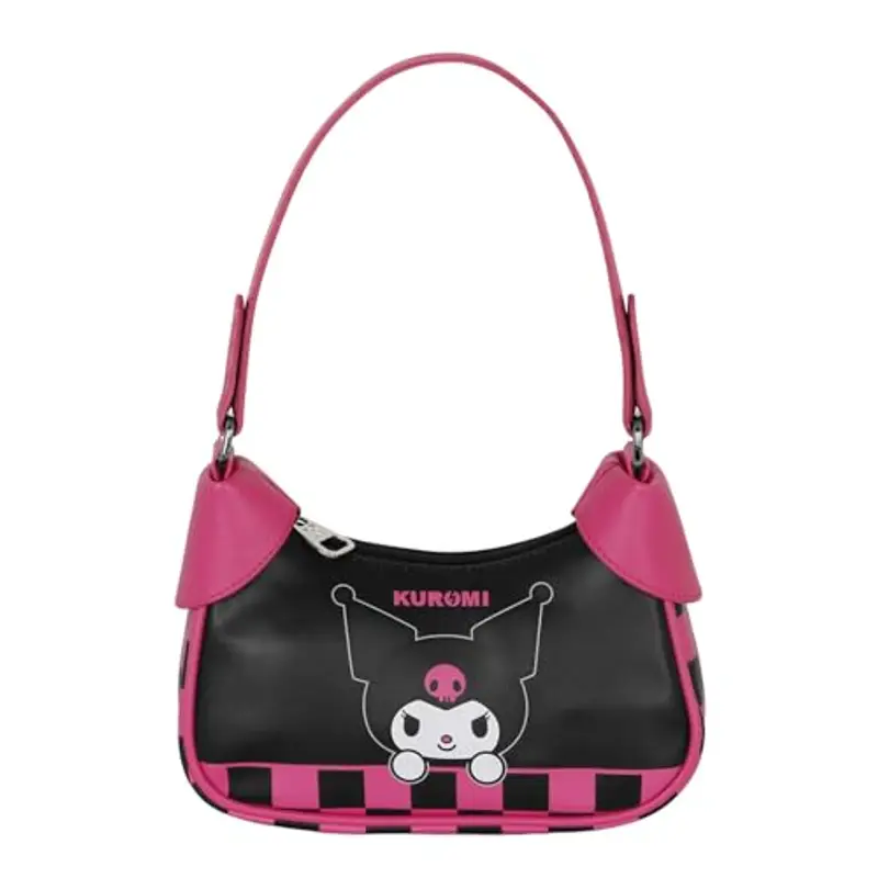 Sanrio Kuromi Chess-Borsa Fancy Casual, Multicolore, 21, 5 x 14, 5 cm miniatura 2