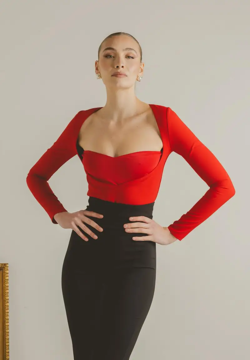 SANTAS Body Donna Rosso 3817538 miniatura 2