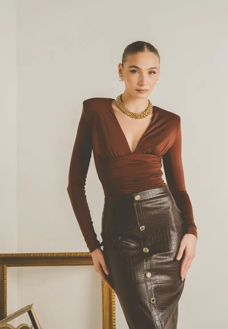 SANTAS Body Donna Marrone 3817522 miniatura 2