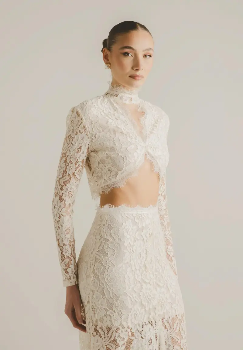 Coordinato ÉTOILE NOIRE panna da donna miniatura 3