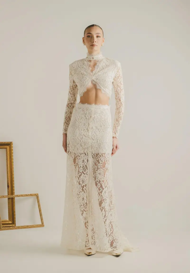 Coordinato ÉTOILE NOIRE panna da donna