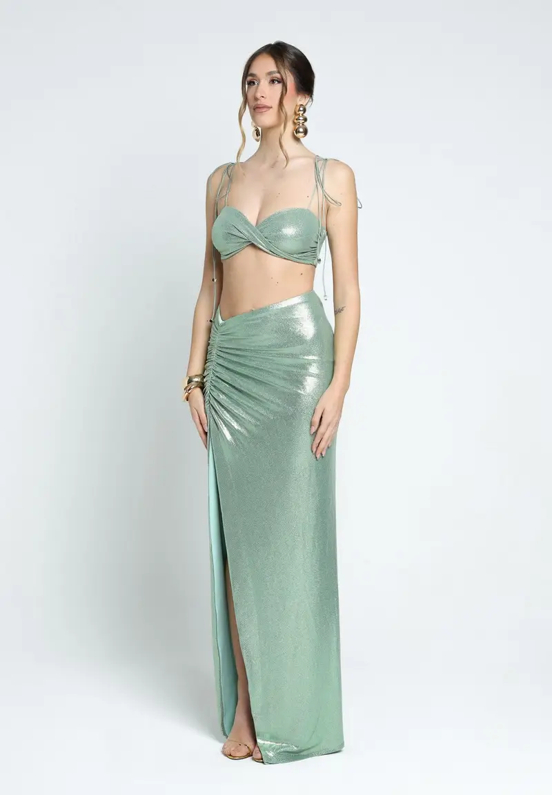 SANTAS Coordinato MACAROONS verde menta da donna