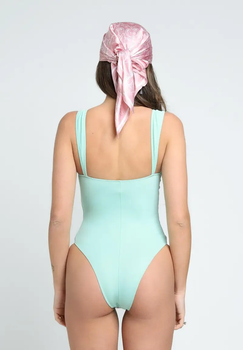 SANTAS Costume intero Isla verde menta da donna miniatura 3