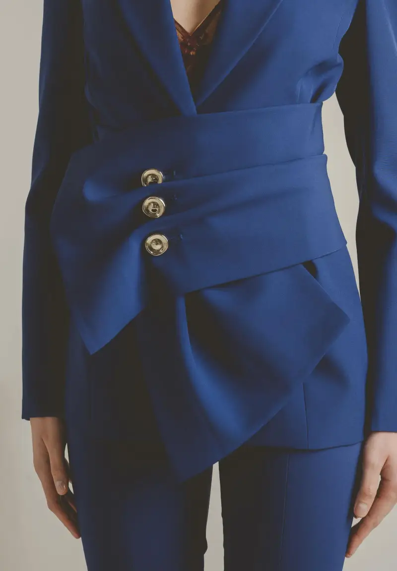 Giacca ALLURE blu quarzo da donna miniatura 3