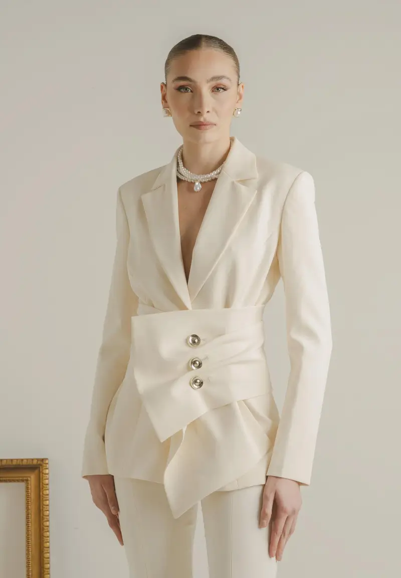 Giacca ALLURE crema da donna