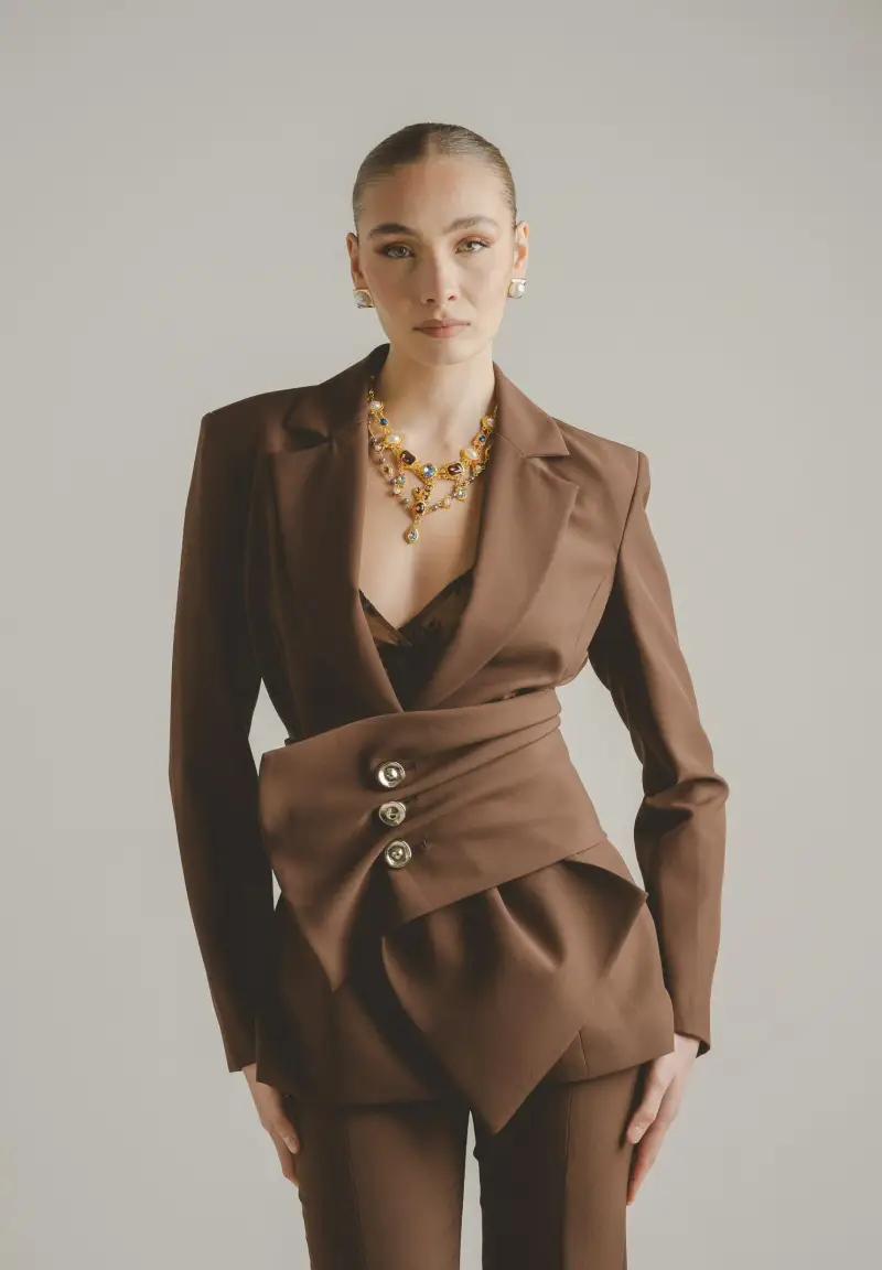 Giacca ALLURE marrone da donna