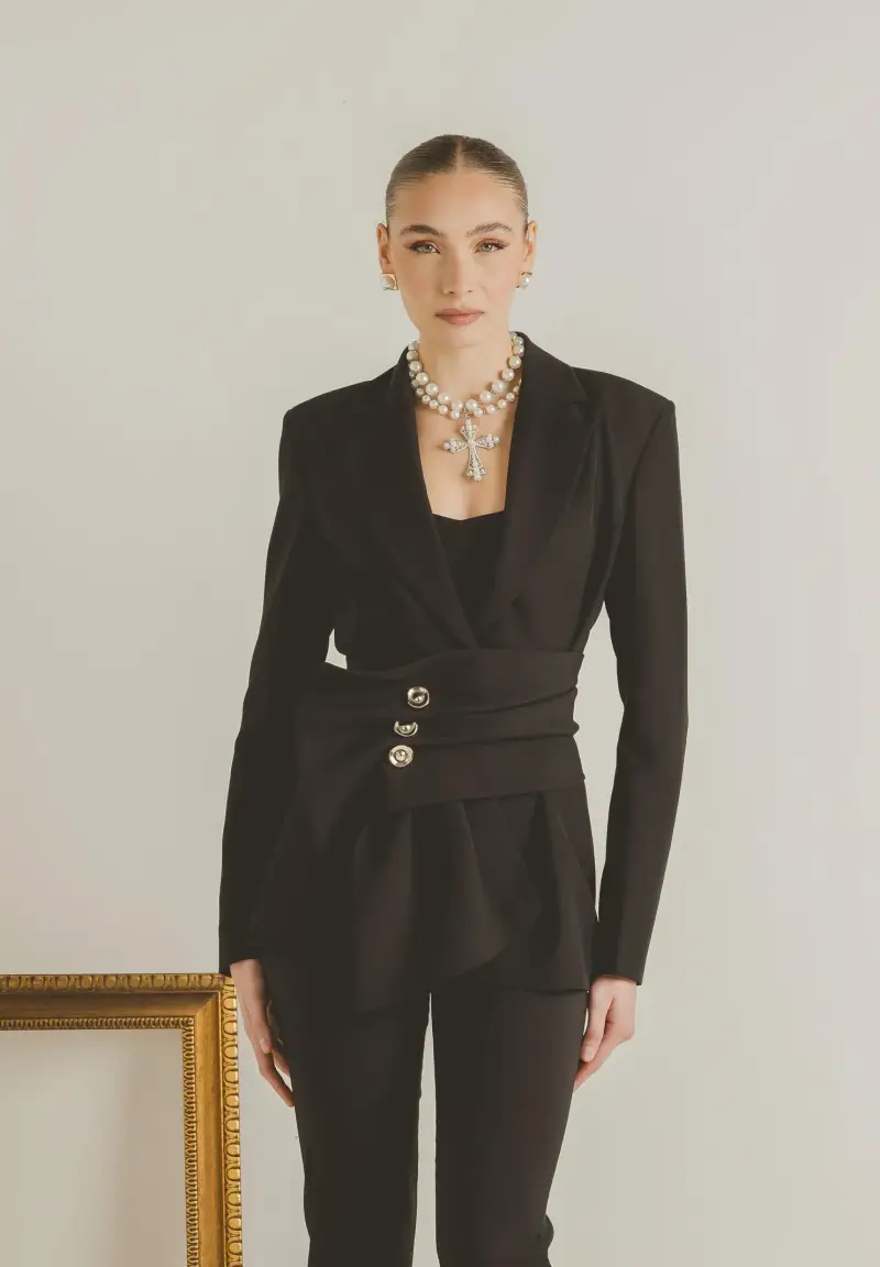 Giacca ALLURE nera da donna