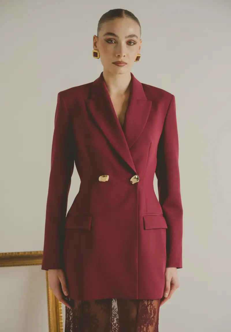 Giacca NUIT bordeaux da donna