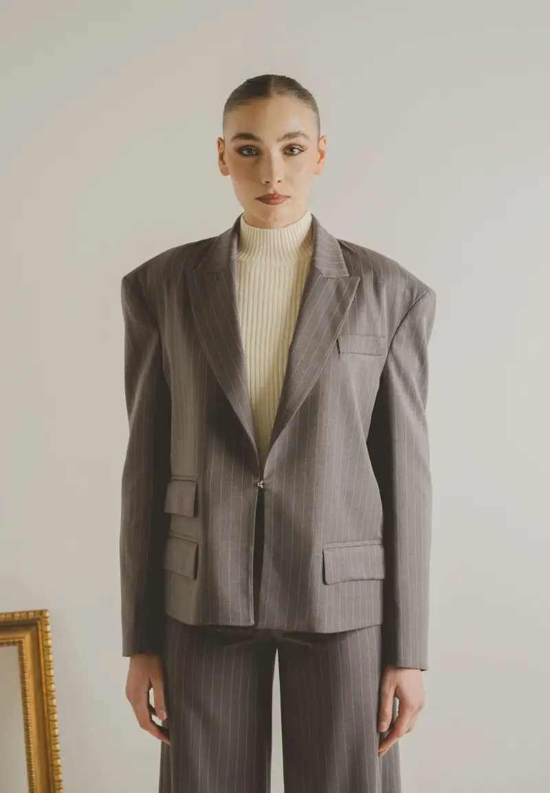 Giacca OMBRE grigia da donna