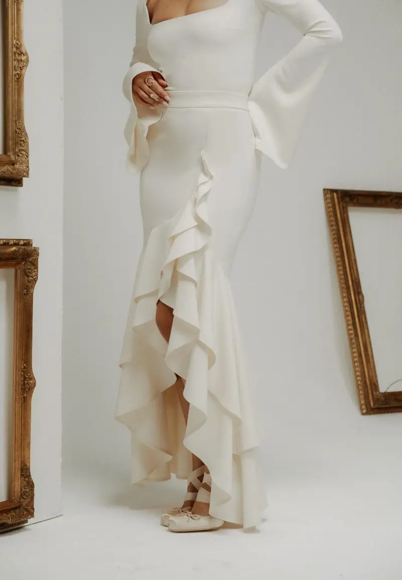 Gonna lunga ÉLAN panna da donna