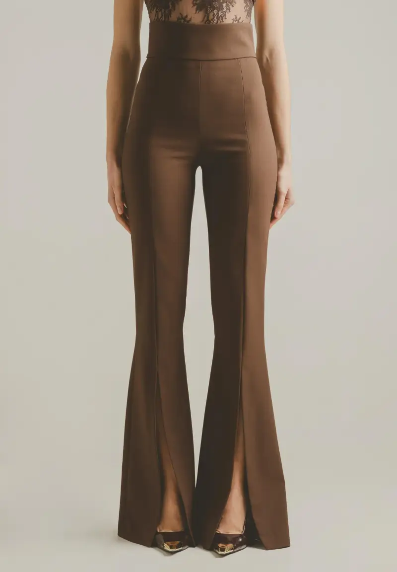 Pantalone Force marrone da donna