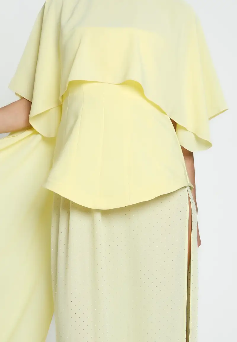 SANTAS Stola ÉCLAIR gialla da donna miniatura 2