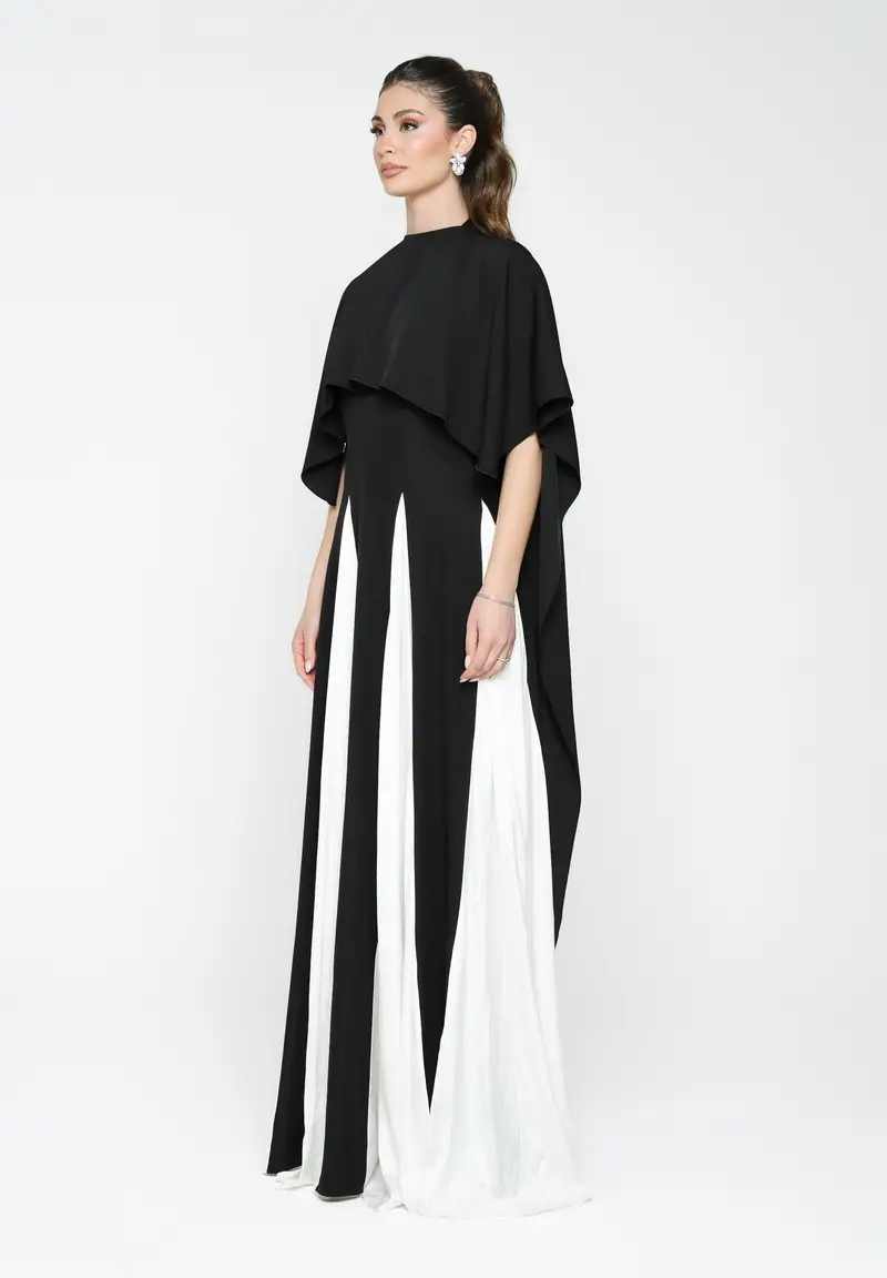 SANTAS Stola ÉCLAIR nera da donna