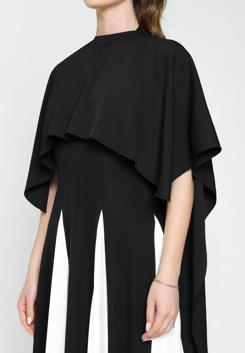 SANTAS Stola ÉCLAIR nera da donna miniatura 2