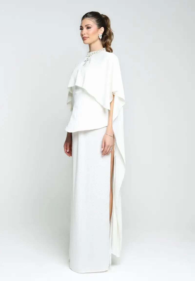 Stola ÉCLAIR bianca da donna