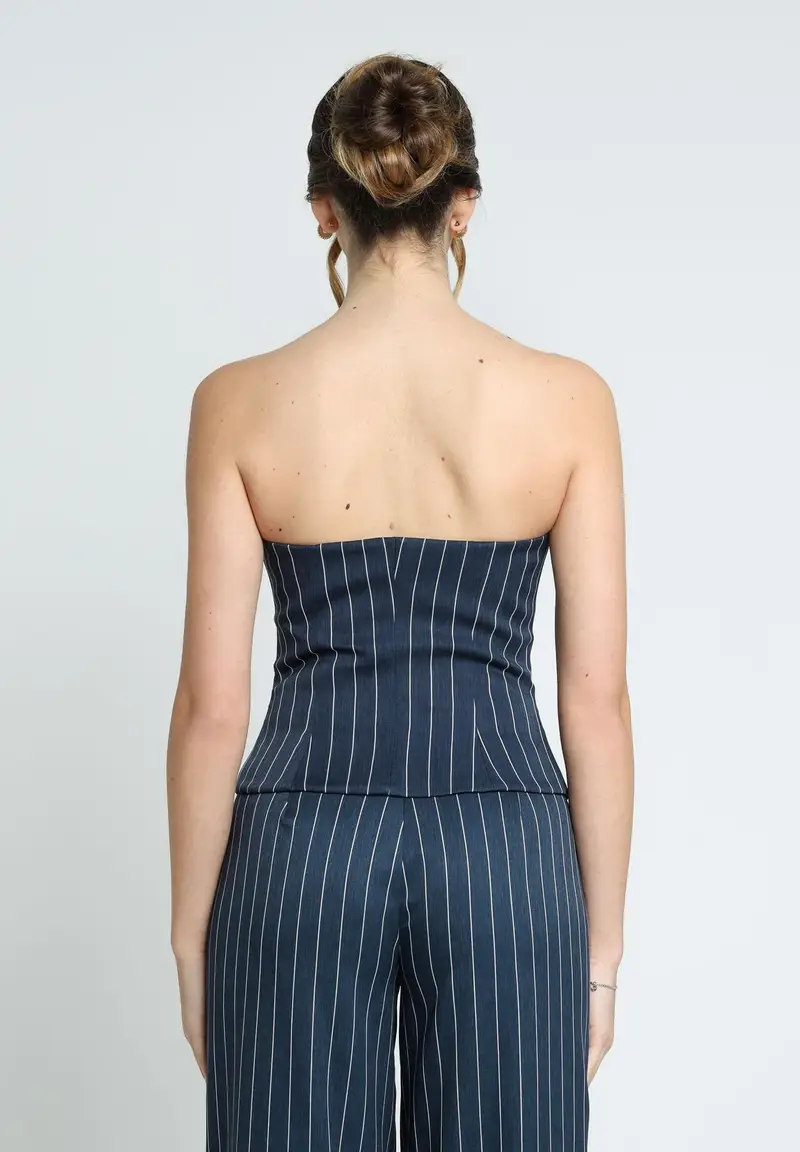 SANTAS Top Donna Blu 920599 miniatura 3