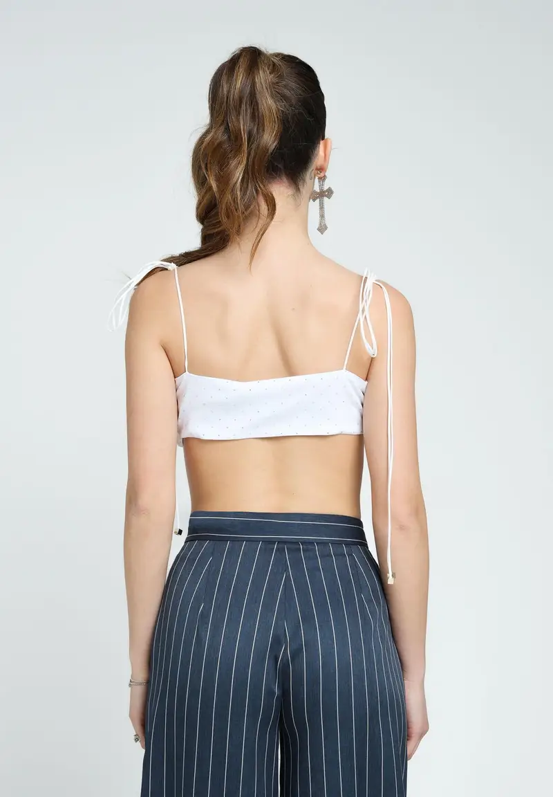 SANTAS Top Donna Bianco 920605 miniatura 3