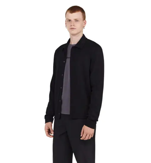 Explorer Wool - camicia - unisex Black