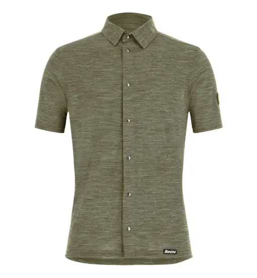 Gravel - camicia ciclismo - uomo Green