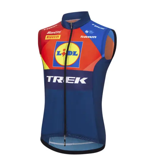 Lidl Trek - gilet ciclismo - uomo Blue