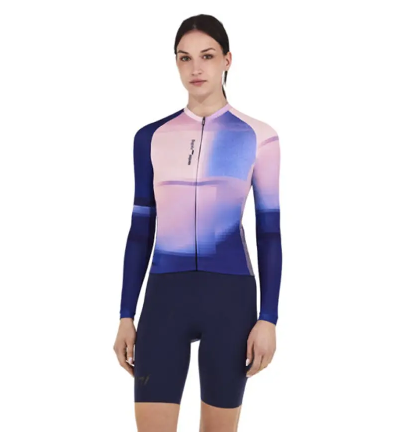Luce - maglia ciclismo maniche lunghe - unisex Dark Blue