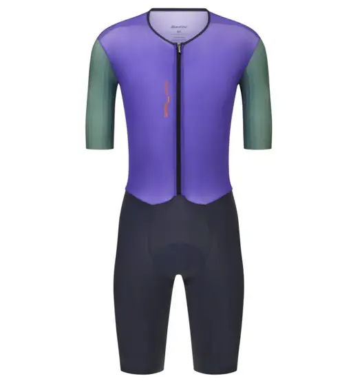 MADSS Aerodynamic Road Skinsuit - body ciclismo - uomo Black