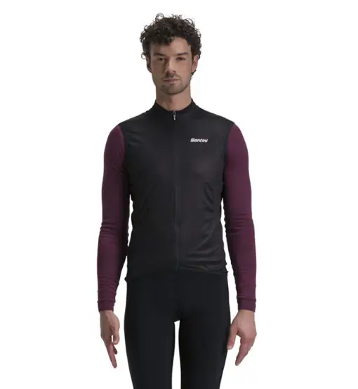 SANTINI Gilet Uomo Nero 4294995