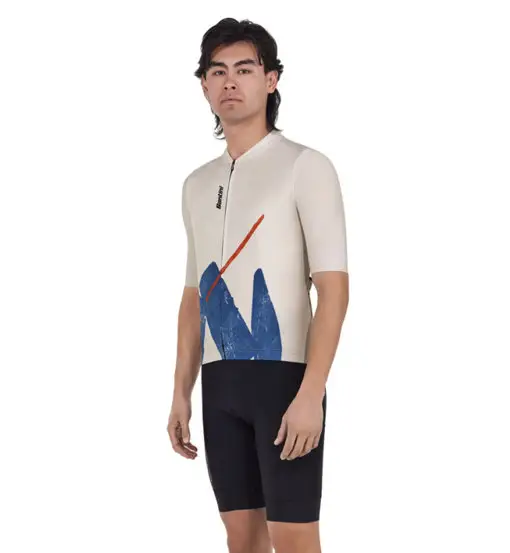 Note - maglia ciclismo - uomo Beige
