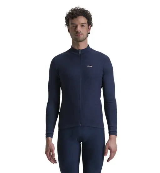 Pure - maglia ciclismo manica lunga - uomo Blue