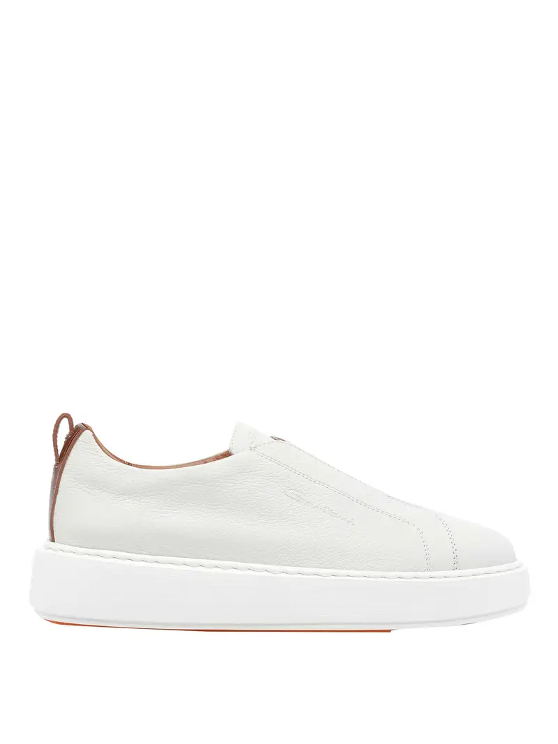 SANTONI Slip Bianco 3855433