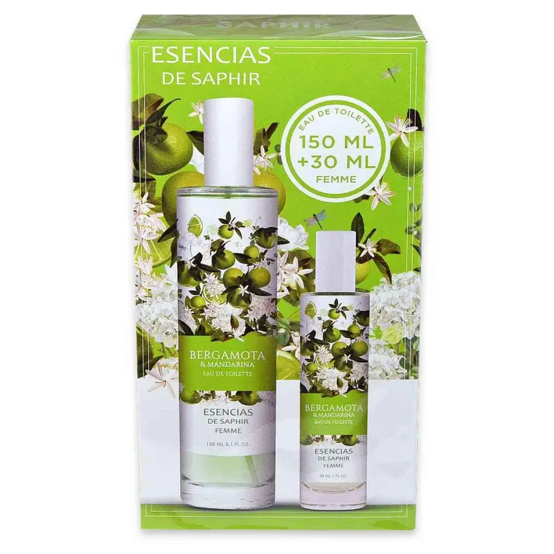 esencias edt 150 ml + edt 30 ml bergamotto & mandarino