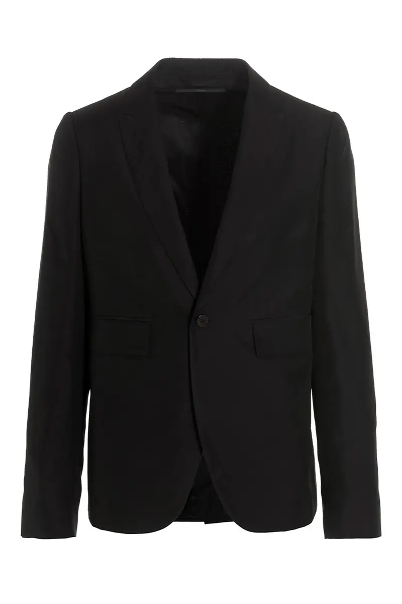 Blazer Jacquard Nero