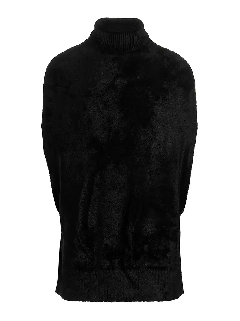 Mantella doppia classica Nero