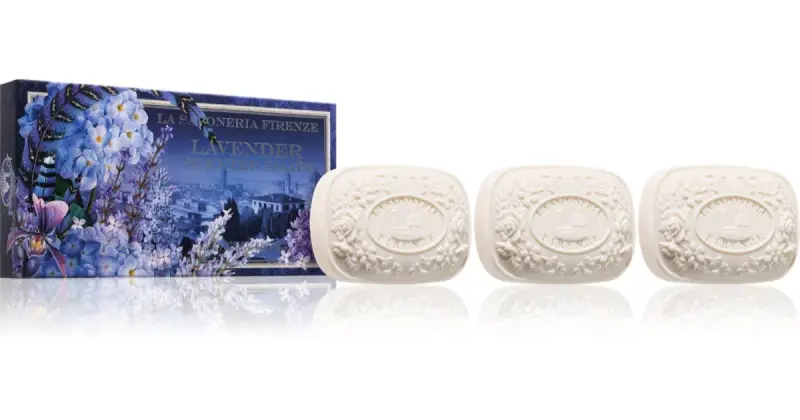 lavanda Set di saponi solidi 125 g