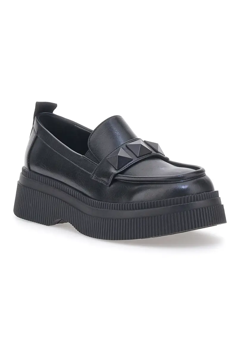 SARA LOPEZ Mocassini Nero 3400667 miniatura 2