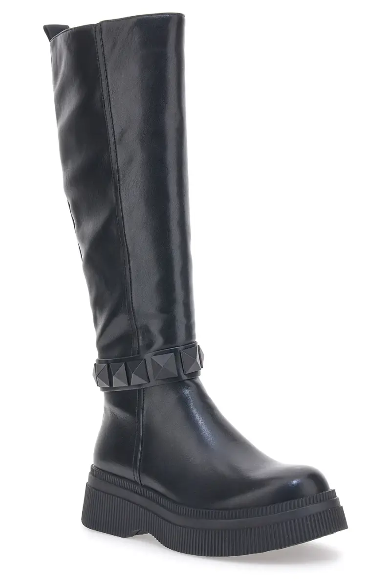 Stivali Neri Sara Lopez 32201 [NERO] miniatura 2