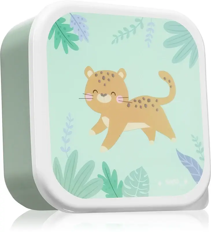 Snack porta-merenda Hunter menta 3 pezzi