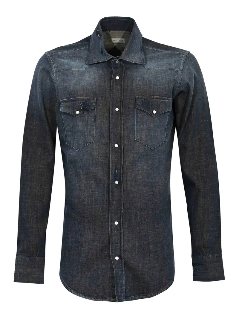 Camicia Texas Lavaggio scuro