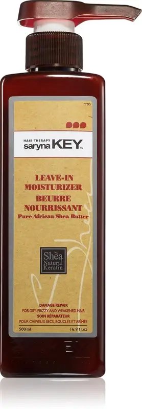 Pure African balsamo riparatore senza risciacquo con burro di karité 500 ml
