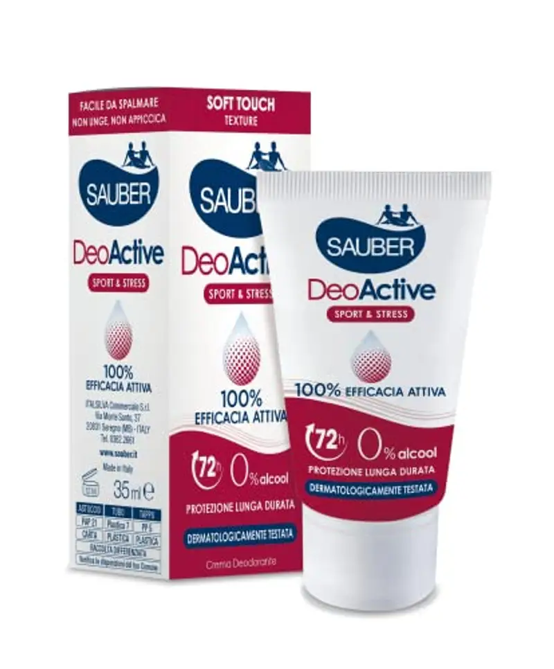SAUBER Deodorante Deoactive Crema