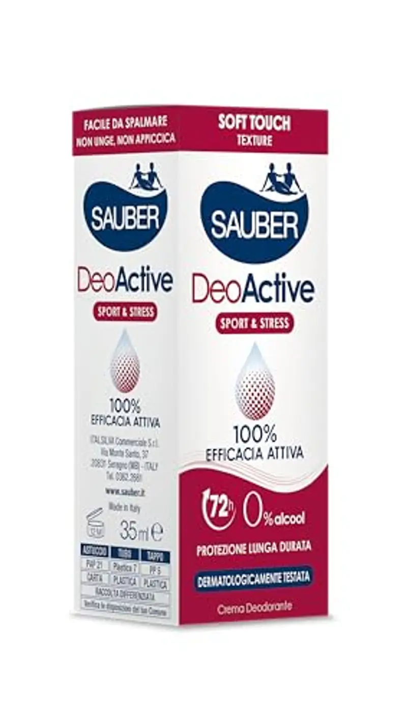 SAUBER Deodorante Deoactive Crema miniatura 2