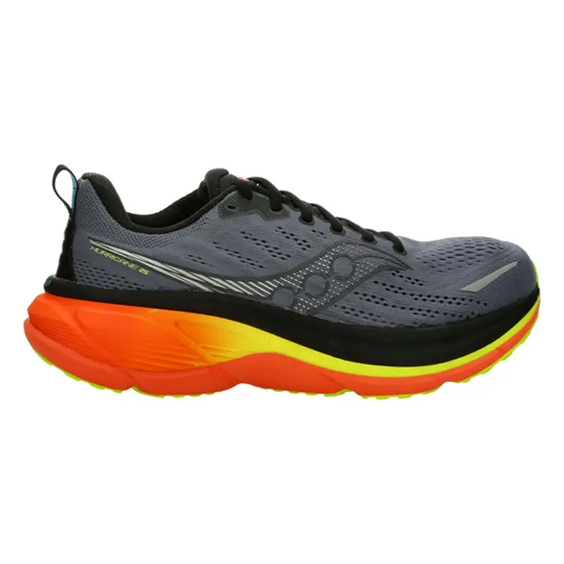 Hurricane 25 Grigio Rosso - Scarpe Running Uomo EUR 46 / US 11,5