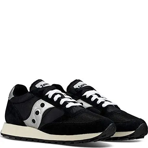 Saucony Jazz Original Vintage, Sneaker Uomo, Black Silver White, 48 EU miniatura 3