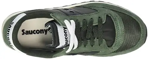 Saucony Jazz Original Vintage, Sneaker Uomo, Dark Green Black, 41 EU miniatura 3