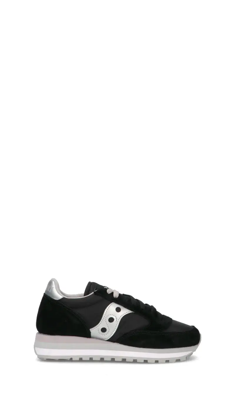 JAZZ TRIPLE Sneaker donna nera in suede Vario