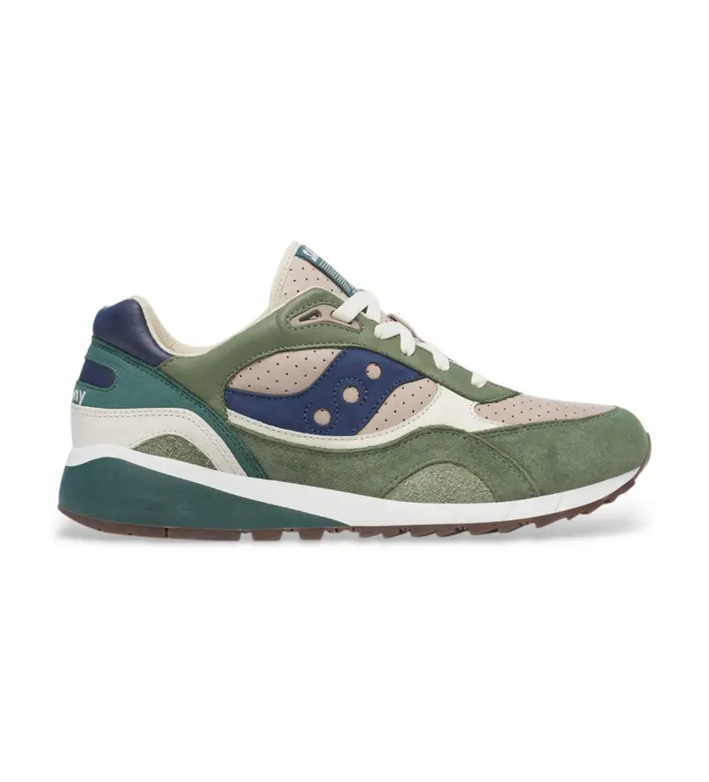 per uomo. S70945-2 Sneakers verdi Shasow 5000 (40), Pelle, Basso, Stringhe, Casual, Verde