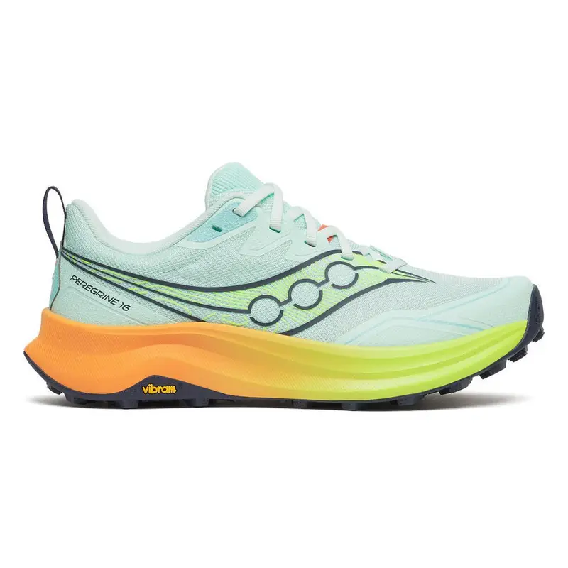 Peregrine 16 Aqua Citron - Scarpe Trail Running Donna EUR 40,5 / US 9