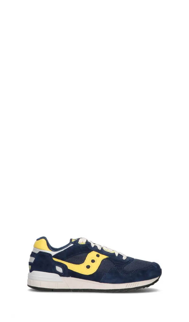 SHADOW 5000 Sneaker uomo blu/gialla in suede Vario