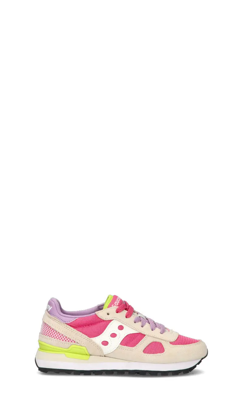 SHADOW ORIGINAL Sneaker donna beige/rosa/bianca/viola/gialla in suede Vario
