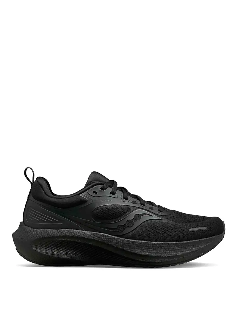 Sneakers in pelle Nero
